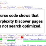 As páginas Discover da Perplexity oferecem um insight de SEO surpreendente